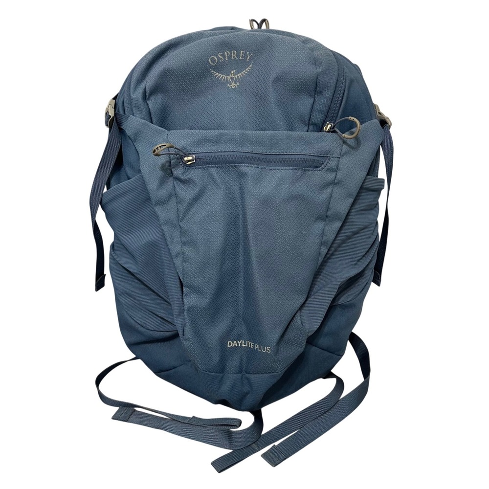 Osprey Daylite Plus Backpack Unisex OS Blue Hiking Travel Laptop Sleeve 20L